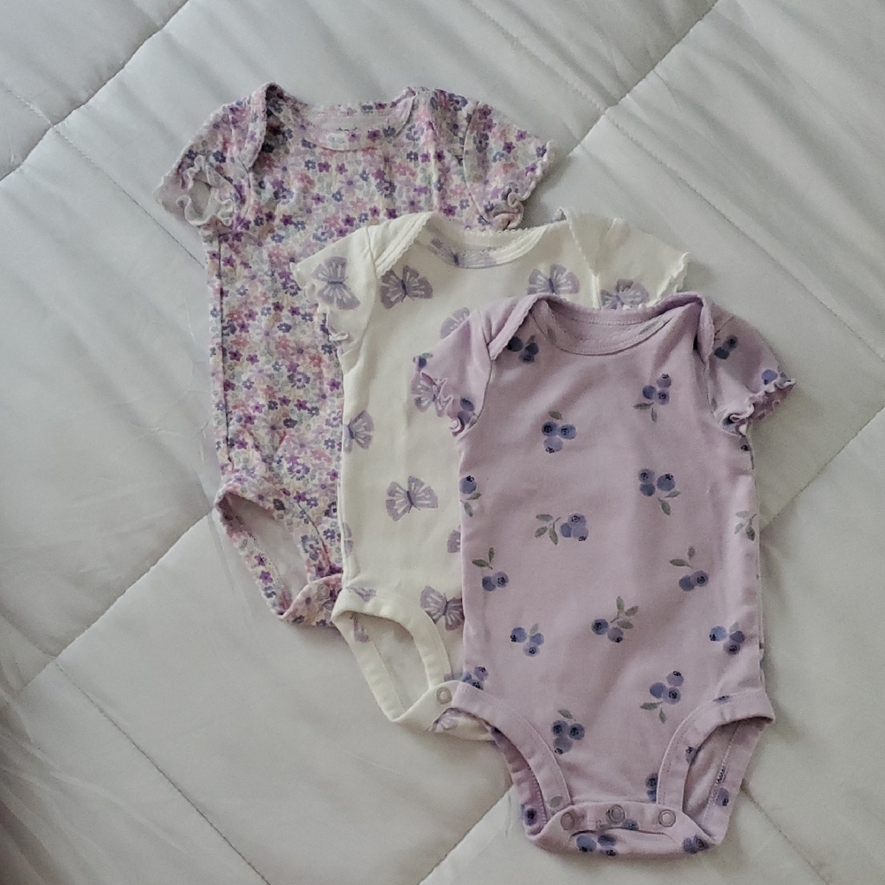 Carter's 3-Pack Short-Sleeve Bodysuit